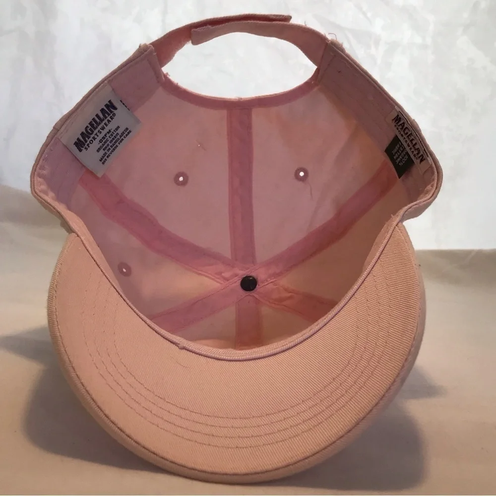 Magellan Tree Art Pink Woman's Adjustable Cap